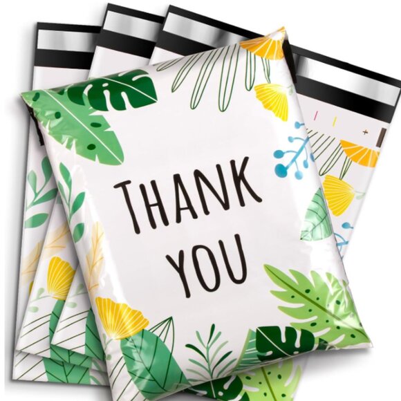 New Thank You Polly Mailers 10x13 Large Size 8ct - Picture 1 of 1